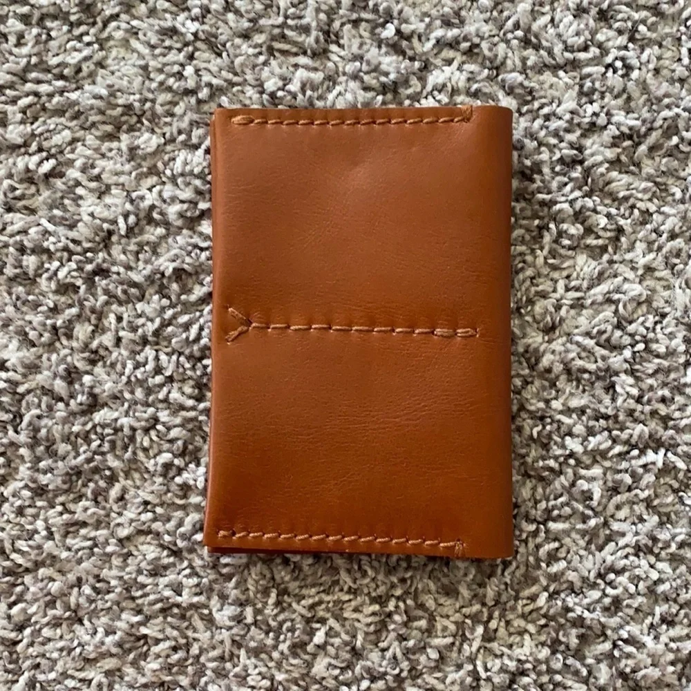 Madewell Leather Passport Case BWL E5890 NEW